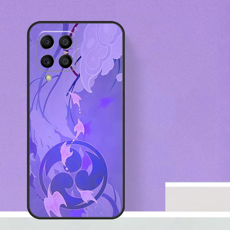 Genshin Impact Raiden Shogun Case For Samsung Galaxy M21 M31 M15 M55 M56 M36 M16 M06 M13 M33 M53 M12 M32 M52 M14 M34 M54