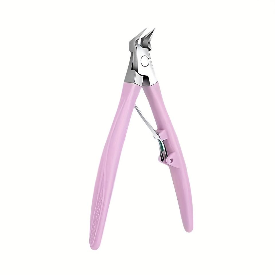 1Pcs Nail Clipper Cuticle Nippers For Paronychia Stainless Steel Nail Cutters Ingrown Toenail Scissors Manicure Tool