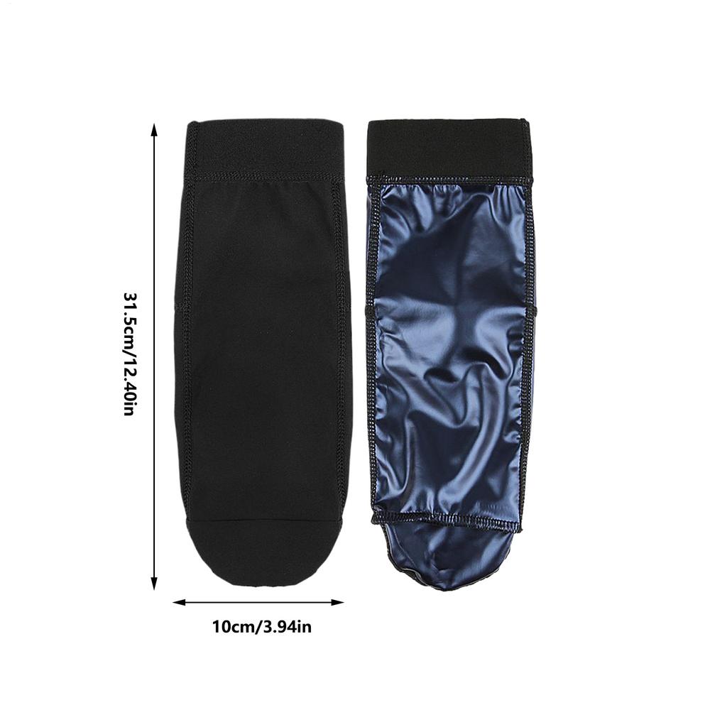 

Pilates Socks Women Weight Loss Sweating Socks Body Shaping Crew For Adults Women Men Workout Gym Dance Home Beach Water синий