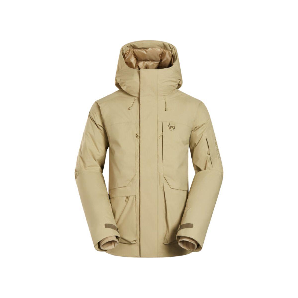 

SALOMON Outlife Водонепроницаемый Пуховый Уличный Теплый С Капюшоном На Молнии Пуховик из Гусиного Пуха Унисекс Куртки C26425 L