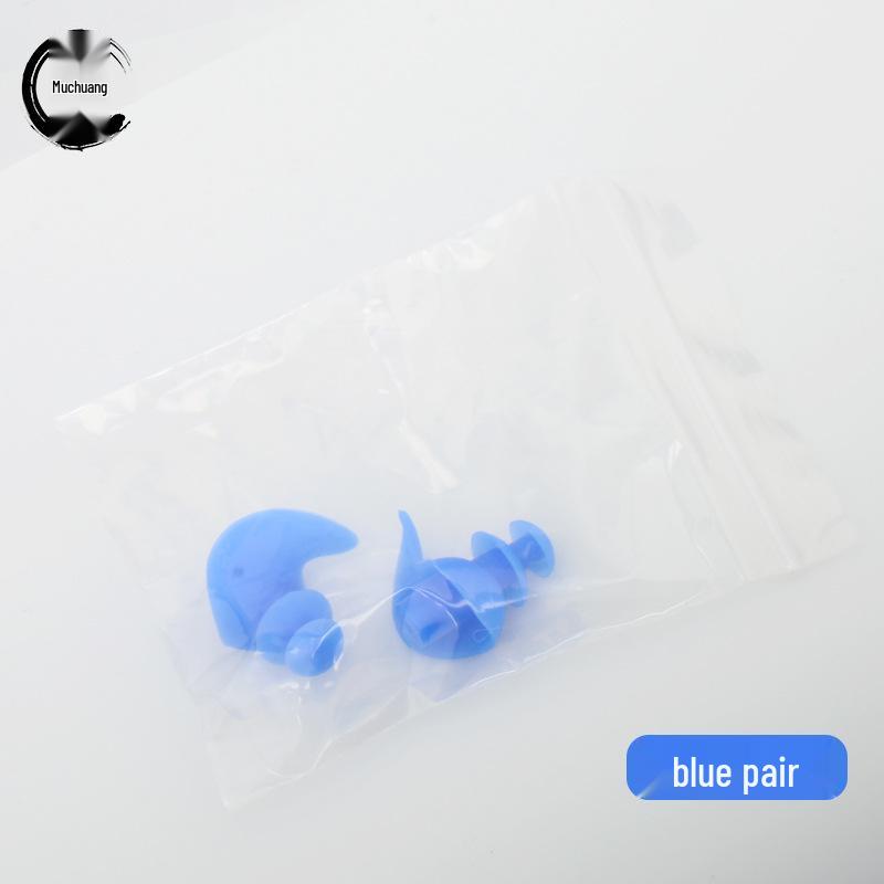 Silicone Waterproof Swimming Earplugs & Nose Clip Set - New Upgrade
