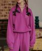 Pandora Fit Half Zip-Up Sweatshirt Violet