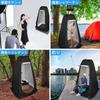 TongWey Changing Portable 1 3 Window UV Easy to Set Disaster Earthquake Disaster 120 Storage Bag Included 120 x 120 x Tent, Toilet, Private,