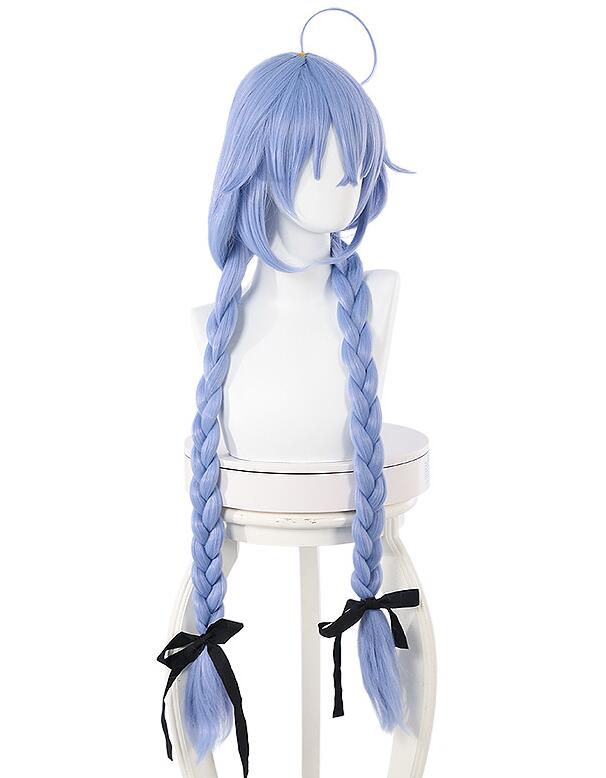 

Длинный парик для косплея аниме Mushoku Tensei Roxy Migurdia, безработная реинкарнация, плетеные парики для косплея, термостойкие синтетические волосы One Size небесно-голубой