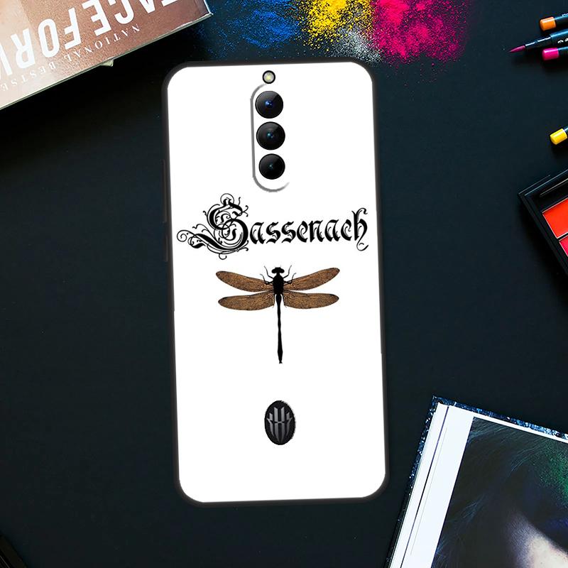 Outlander Sassenach Dragonfly Case For ZTE Nubia Red Magic 9 Pro Plus RedMagic 8 8S Pro Plus 6 7 6S 7S Pro 5G 5S 6R Cover