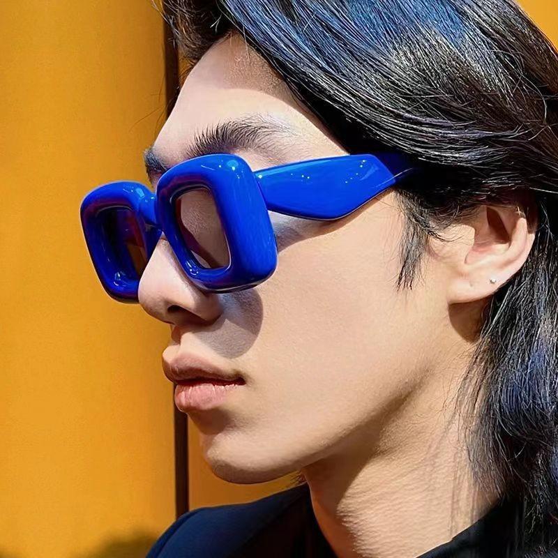 

Funny, Fun, Inflatable, Cute Square Sunglasses, Sunglasses One Size чорний