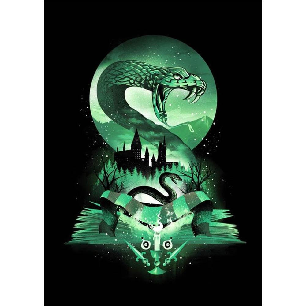 5d Diamond Painting Kit Harry Potter Magic Cross Stitch Embroidery Jewelry Room Wall Decor Handmade Mosaic Children's Gift