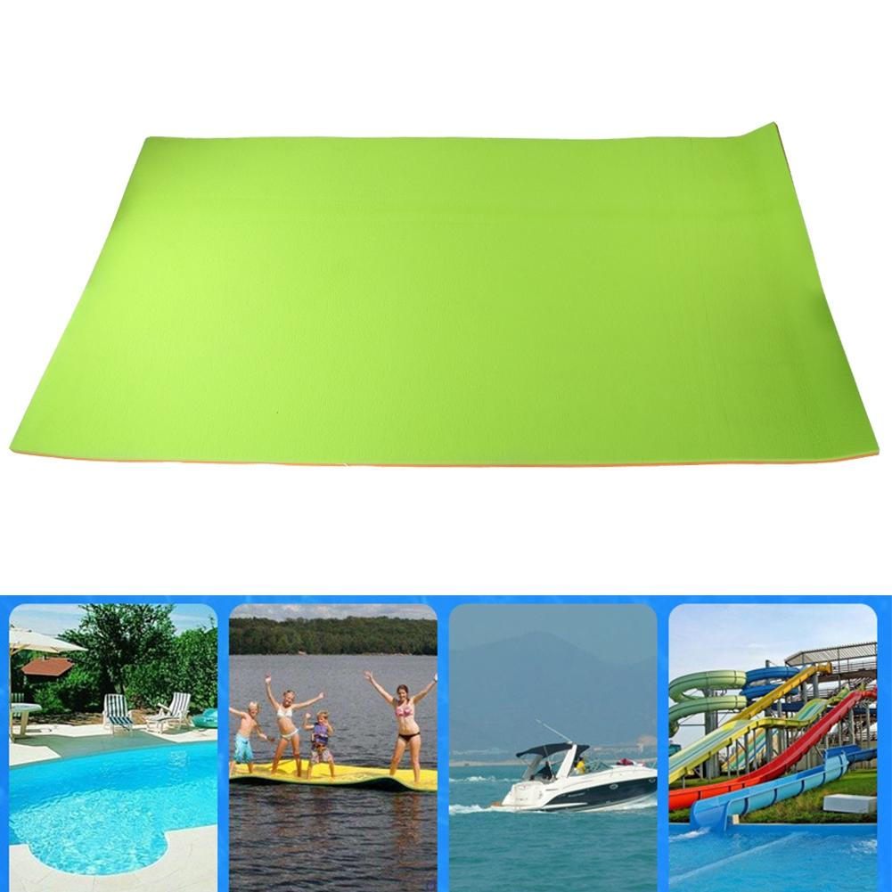 XPE Cotton Water Floating Mat Blanket Sea Inflatable Air Cushion Bed Toy Swimming Equipment for Adults Children