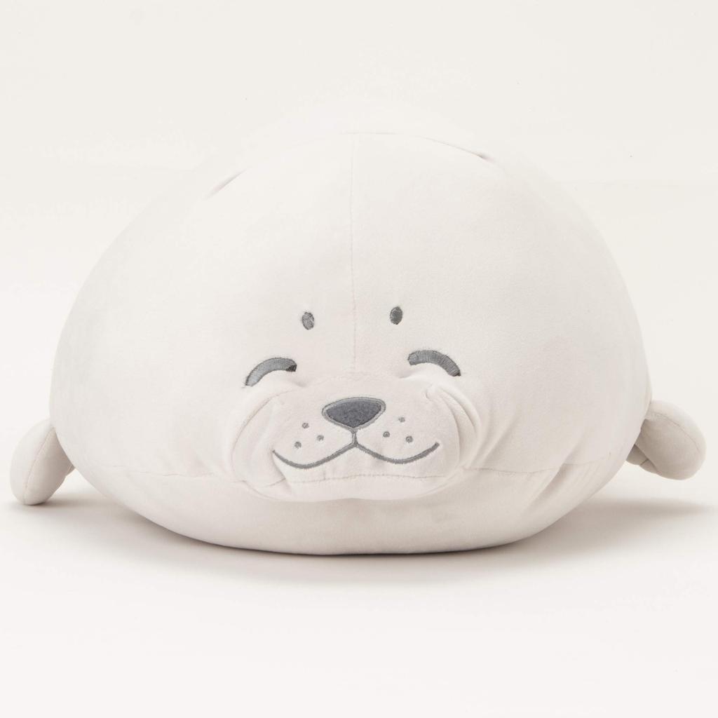 Ribheart Premium Nemunemu Animals Seal Goo Hugging Large Size 68cm in Fluffy and Squishy Plush Hugging Gift Item Pillow, (Approx. length), Toy,
