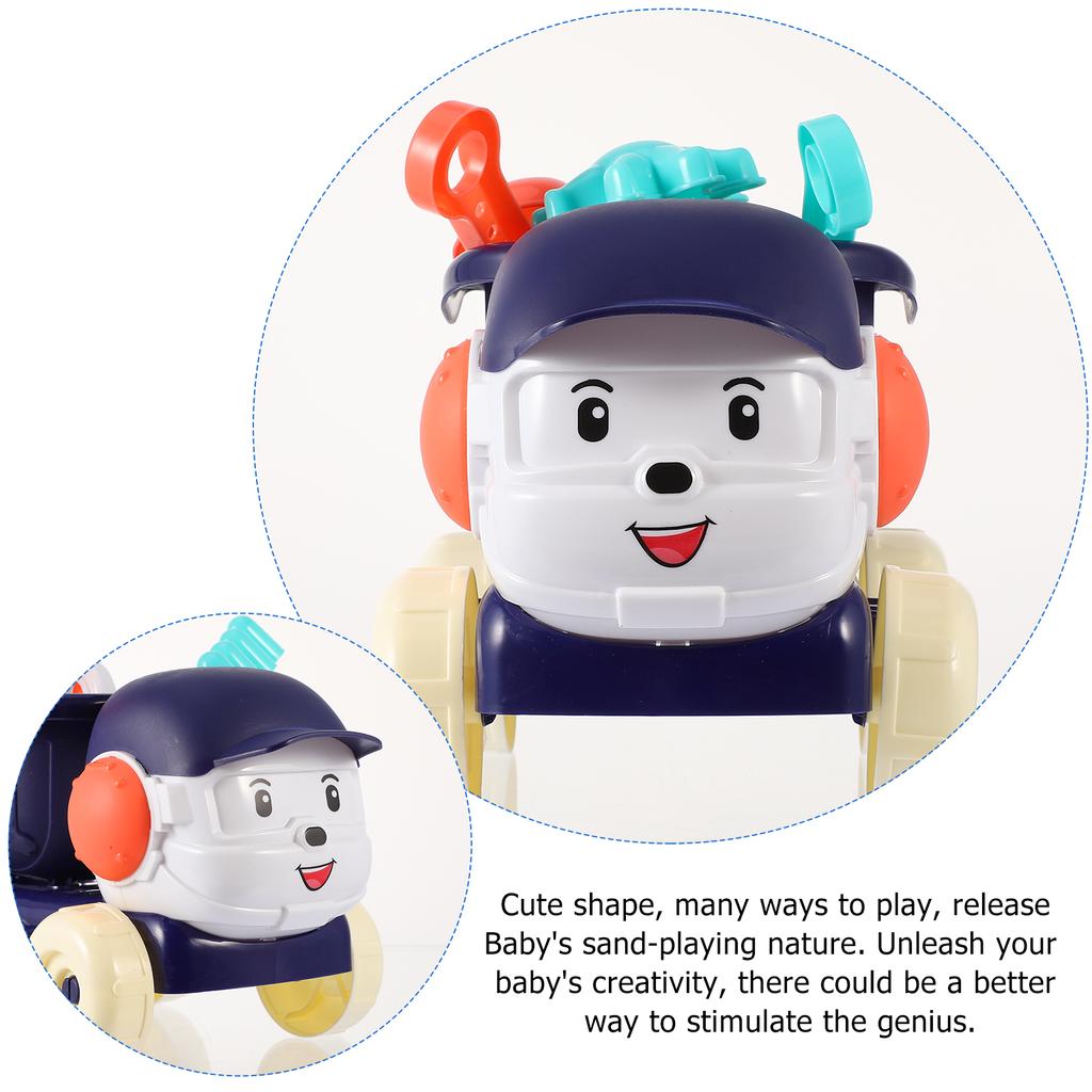 1 Set Kids Beach Toys Odorless Cute Safe Sand Playing Toy Sand Toy Kit Beach Toy Kit for Toddlers