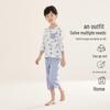 Unisex Kids' Summer Cotton Modal Pajama Set
