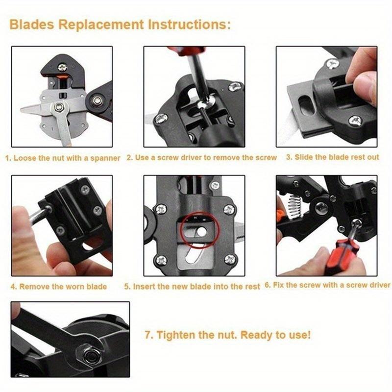 Professional Garden Fruit Tree Pruning Shears Scissor Grafting Cutting Tool Garden Plant Cutting Tool