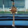 Korean Crystal Car Pendants: Elegant Ornaments for Rearview Mirrors