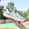 ennis professional rotating button men's and women's badminton shoes, table tennis shoes, children's outdoor sports shoes