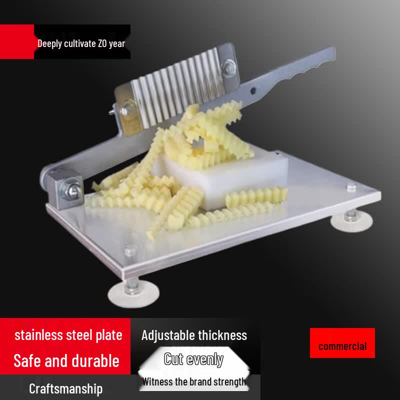 Wavy Potato Slicer and Chipper