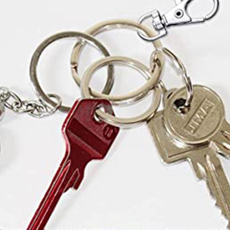 350Pieces/set for Key Chain Rings Kit Screw Eye Pins Jump Ring Split for Key Chain Ring Parts for Crafts and Jewelry Mak