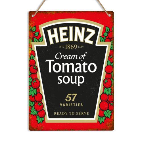 

Tomato Soup Vintage Advert Retro Metal Tin Sign Plaque Man Cave Bar Pub KitchenAluminum 30x40cm(11.8x15.7inch)