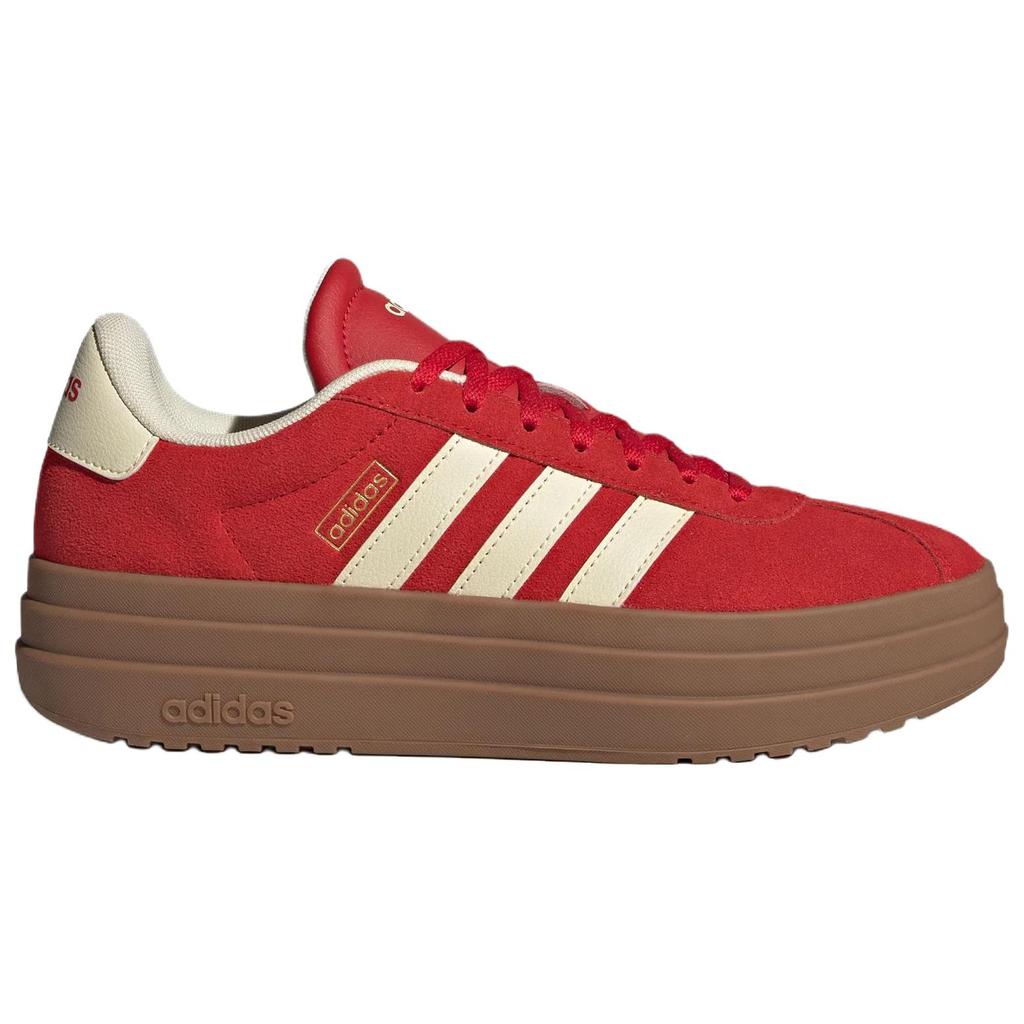 Adidas VL Court Bold Low top German Army Trainers Women's Red KJ6852