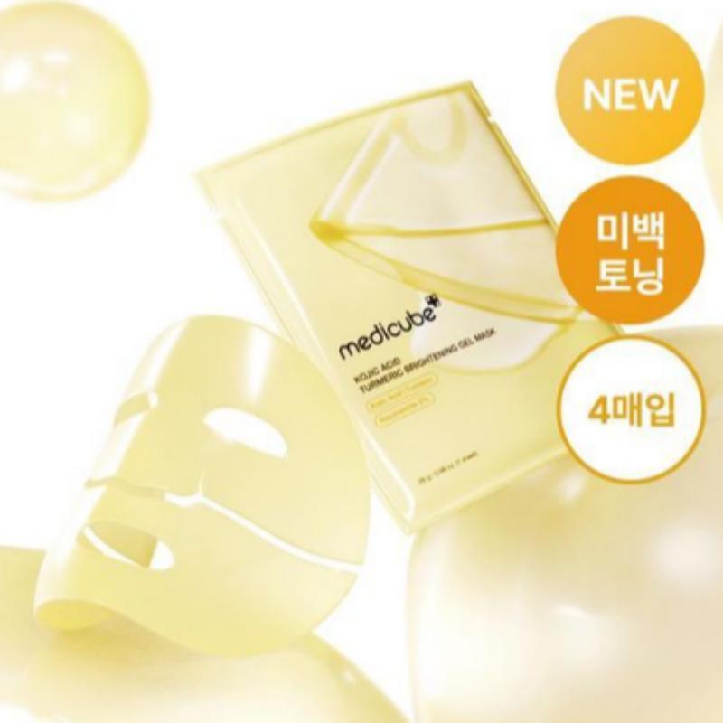 Medikube Kojic Acid Whitening Gel Mask Pack 4 Sheets