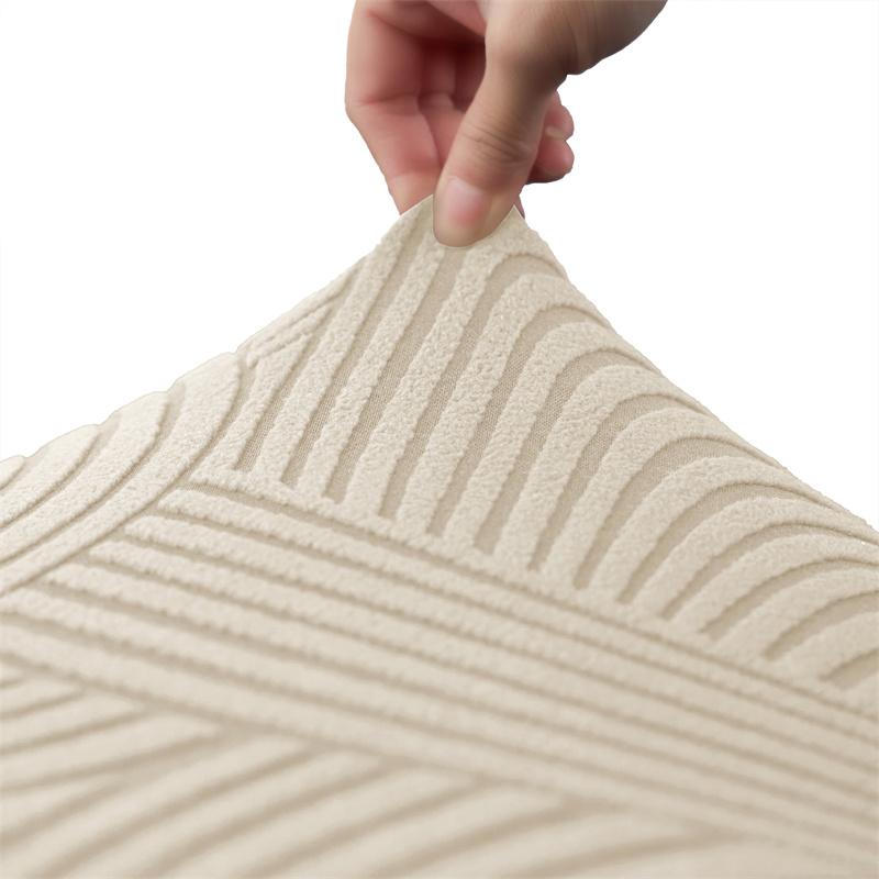 1 Stück Elastische Jacquard Club-Sofahülle Schmutzabweisende Wannen-Sesselhülle Heimdekoration Einzelsofa-Überwurf für Wohnzimmer Bar Hotel