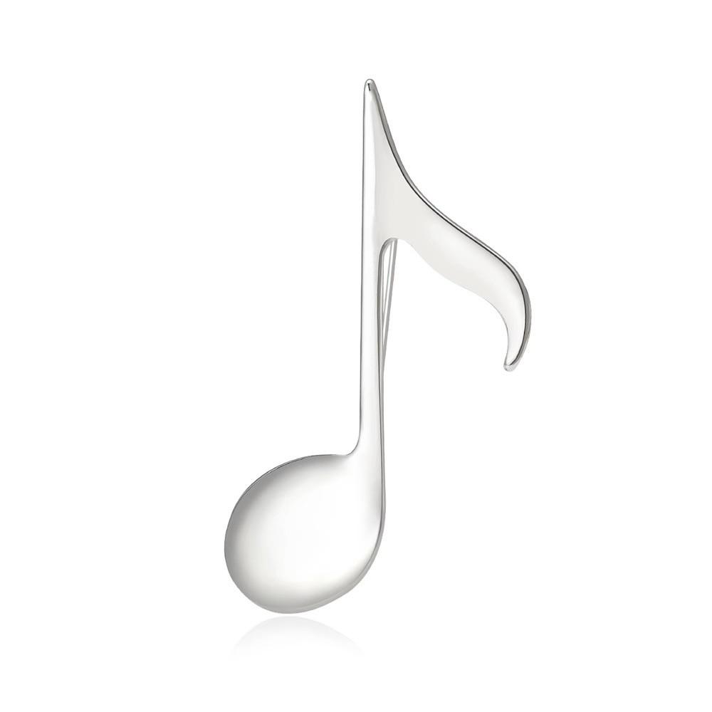 Casual Style Musical Pins Glossy Party Jewelry Accessories Decorative Brooch Pins Music Lovers