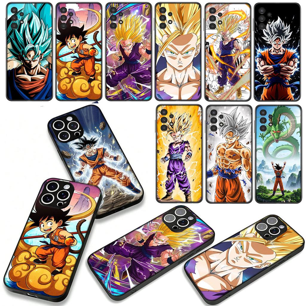 for Xiaomi Redmi Note 14 12 13 ProPlus A4 A3 Pro Plus 12C 13C 14C 5G Phone Cover Case Dragon Son Gokus Ball Gohan Super