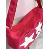 Cute personalized five-pointed star large-capacity tote bag women's casual oblique span bag versatile shoulder bag tide
