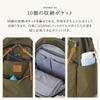 Kippis 10-Pocket Mini Backpack 251-KEKP294 BLACK