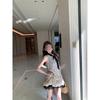 French Daughter Style Sleeveless Neck Dress Women's Pure Desire Temperament Bud Short Skirt Design Sense Casual Summer New