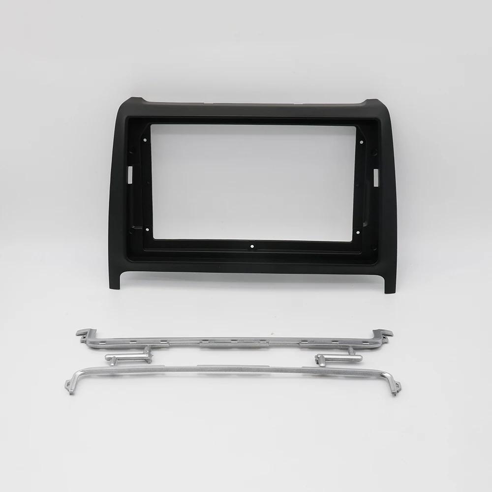 9 Inch for Volkswagen POLO 2014 Central Control Navigation Frame, Android Large Screen Navigation, Modified Audio Panel Only frame black