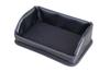 Napolex Fizz Car Dashboard Carbon Fiber Removable Top Easy Cushioned Mesh Material for Shock Smart Storage for Small Car Tray, Look, 2-Tier, Tray,