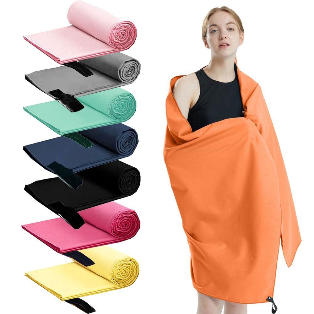 Quick Dry Microfiber Sports Towel Super Absorbent Beach Washcloth Towels Absorbent Swim Towel  Gym