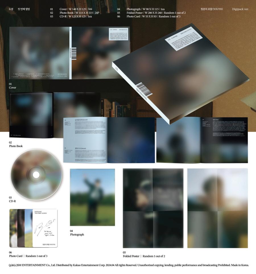 DOYOUNG (NCT) [YOUTH] 1st SOLO ALBUM