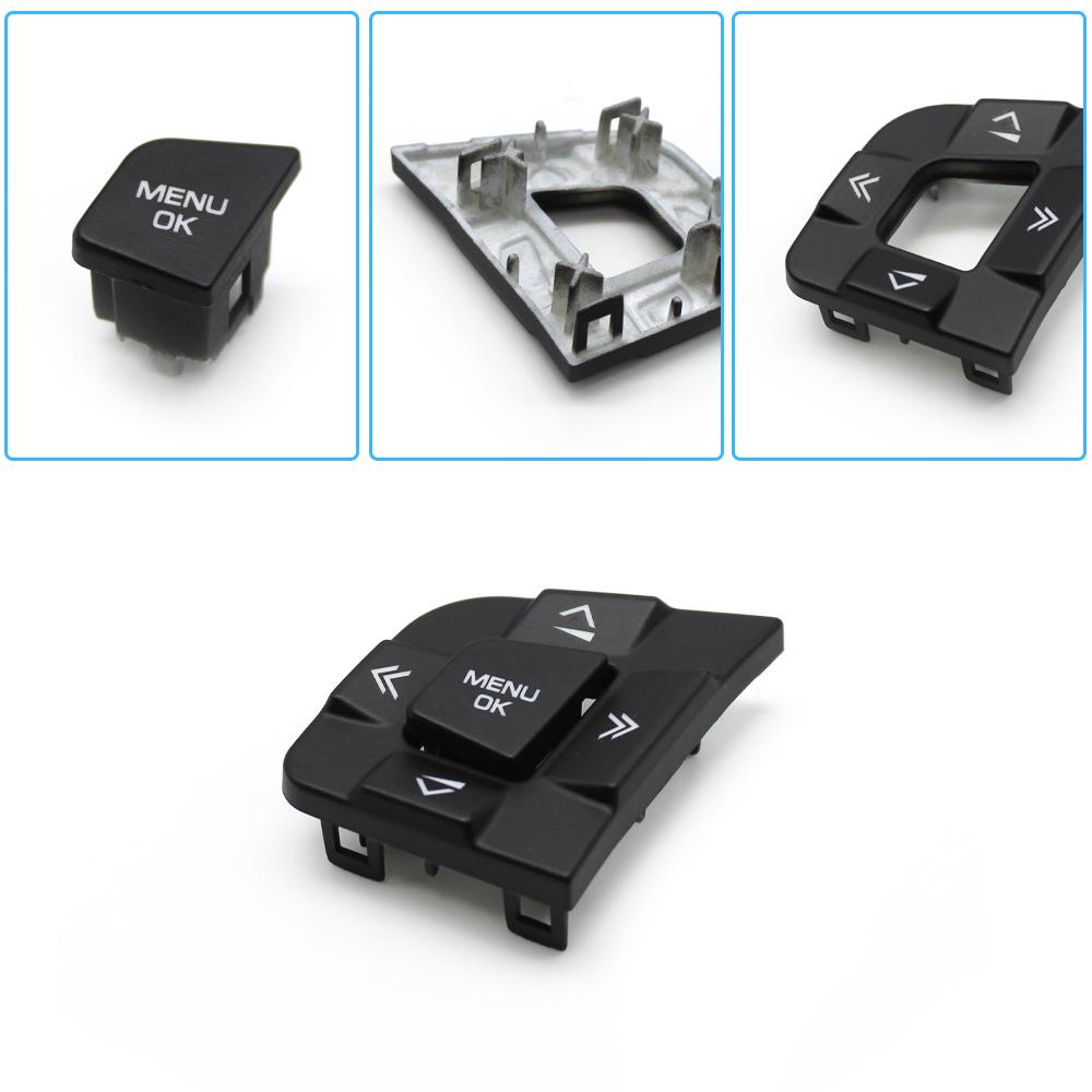 Car Steering Wheel Button Multi-function Control Switch Buttons Cover For Land Rover Discovery Sport 2015-2019