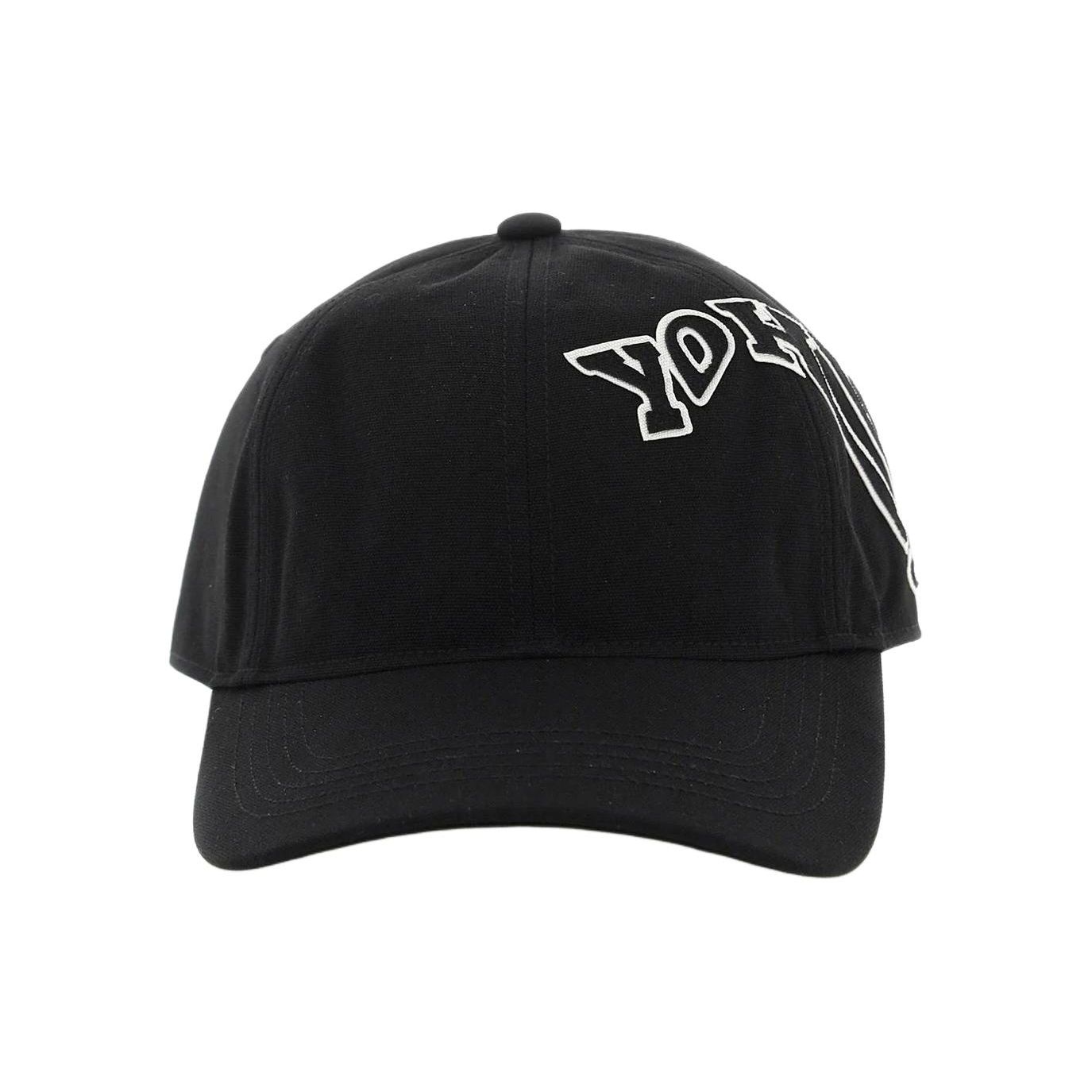 

Y-3 Letter Logo Polyester Duckbill Cap Unisex caps Black IR5773BLACK M