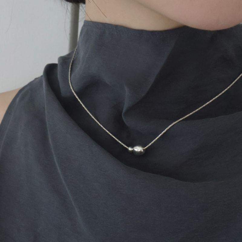 Dawn of Me Star Twin Ball Necklace