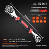 Multifunctional 52-in-1 Universal Socket Wrench with 360° Rotating Multi-Head