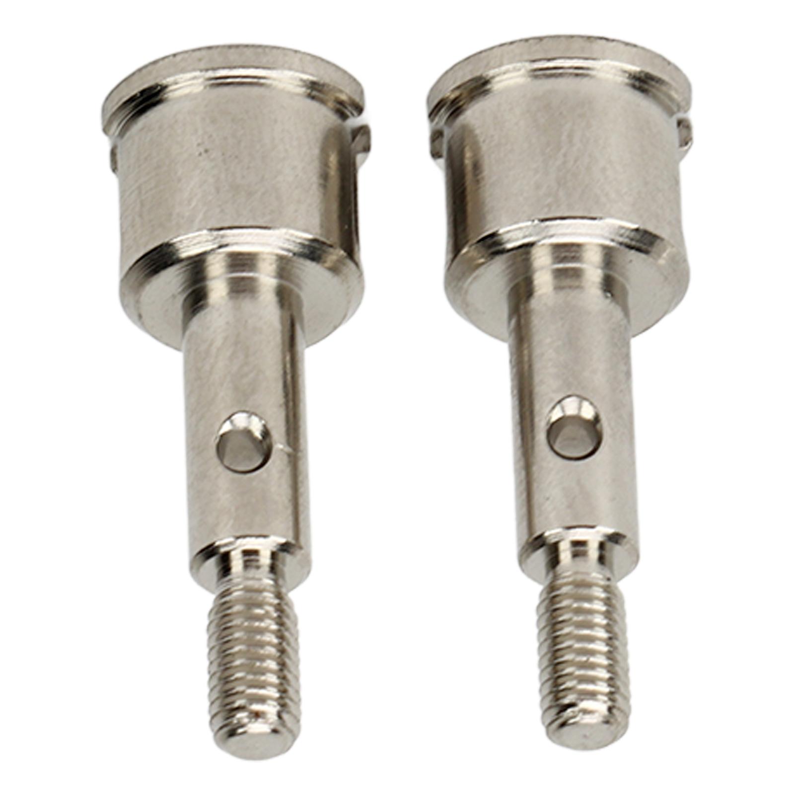 

2PCS RC Rear Wheel Axle Cup Steel RC Rear Wheel Axle Stub Replacement for ZD Racing 116 S16 EX16