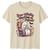 BooTifully Working On Myself Unisexs TShirt Ghost Self Care Halloween Gift