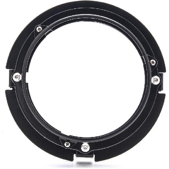 7 Inch Round Headlight Motorcycle Mounting Bracket Ring Mount Brackets For Motorcycle (Black)