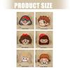 6Pcs Cartoon Iron On Polyester Patches For Kid Clothes Hat Bag Coat Jackets Decorative Adhesive Embroidered Appliques