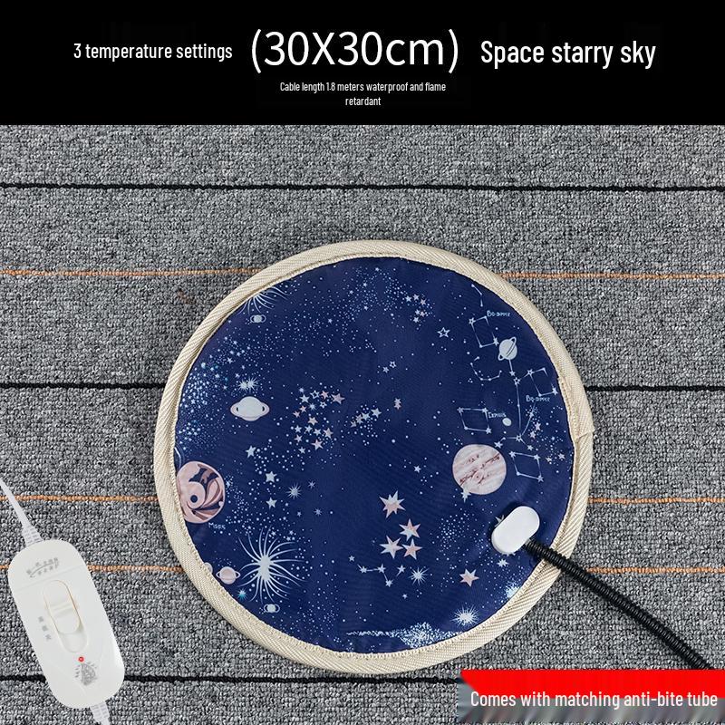 

Водонепроникливий електричний гріючий килимок для котів - Герметичний, з постійною температурою, маленький обігрівач для домашніх тварин