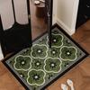 American Retro Entrance Silk Ring Floor Mat Pvc Thickened Foot Pad Can Be Cut, Washed, Scraped Soil At The Door, Rubbed Foot Pad