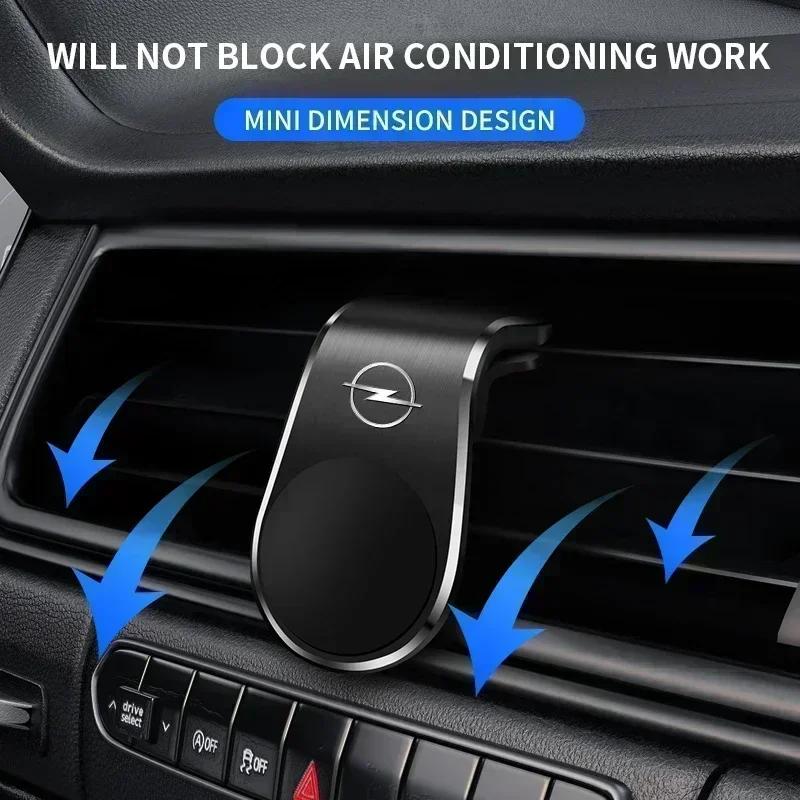 AAHF1 Car Phone Holder Magnetic L-Style Universal Holder For Opel Meriva Corsa Astra Vivaro Signum Insignia Mokka Adam Combo Junior