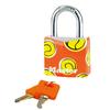 Printed 30mm 18mm Inner Shackle Padlock, Key-operated, Small, Lightweight, Design, Width, Diameter, Aluminum, Anti-theft, 9130EURDPSP-T