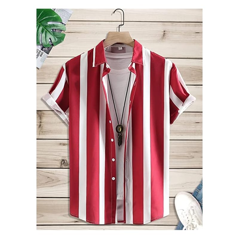 Lookmark Casual Shirt For Men|| Shirt For Men|| Men Stylish Shirt || Men Printed Shirt(Shirt 39Xl)