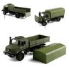 1/36 Military Transportation Truck Toy Car Vehicle Diecast Miniature Model Doors Openable Collection Gift For Boy Children