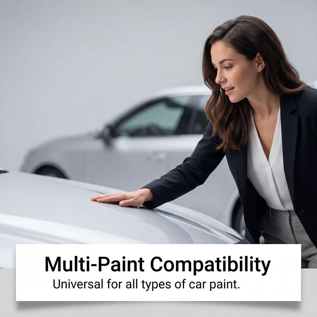 Car Scratch Remover Cream - Auto Paint Restorer & Polish - Cleaning & Buffing Compound for Minor Scratches & Swirls