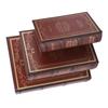 Decorative Vintage Book Shaped Trinket Storage Box Decorative Book Boxes for Office Model Photo
