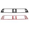 Carbon Fiber Style Console Air Conditioning Vent Cover Trim for BMW 3 Series F30 13 18